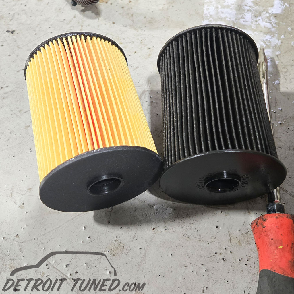 Dirty MINI Cooper Fuel Filter